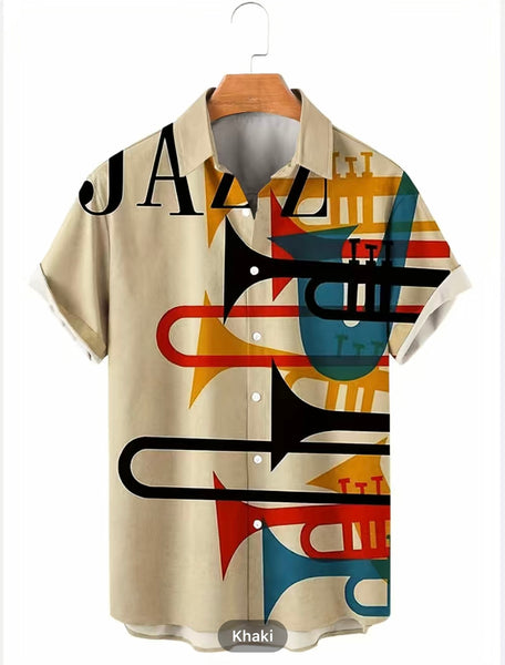Jazz Graphic Shirt Blu Spot Inc.