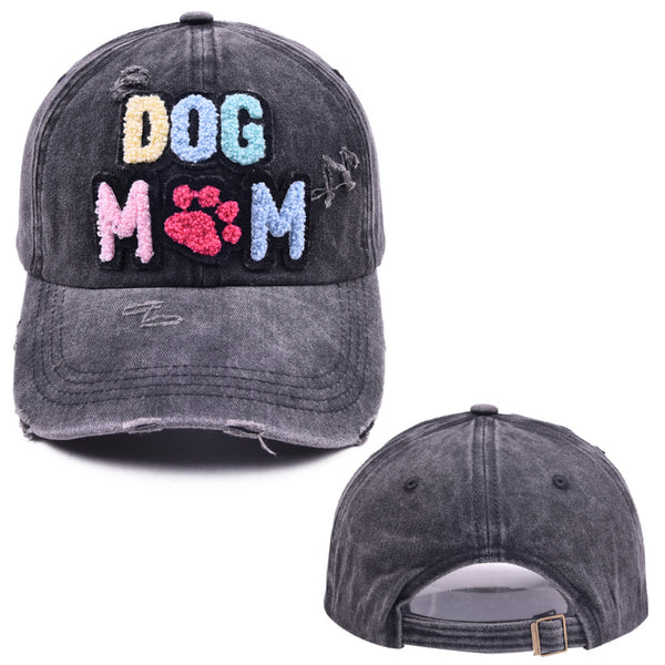 Dog Mom Fluffy Black Cap Blu Spot Inc.