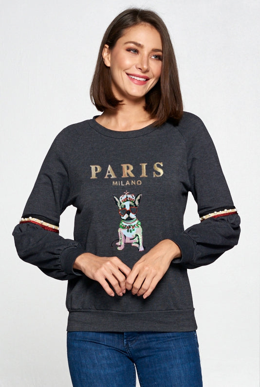 Paris Milano Dog Pullover