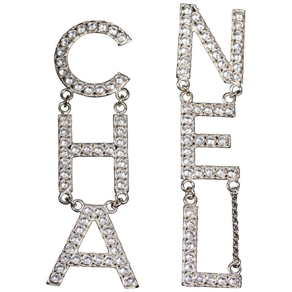 C-N Crystals Silver Earrings Blu Spot Inc.