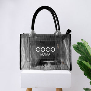 Coco Mama Black Tote / Crossbody Blu Spot Inc.