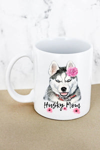 Flower Husky Mom Mug Blu Spot Inc.