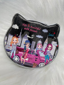 Life is Beautiful with Friends Cosmetic Mirror Blu Spot Inc.