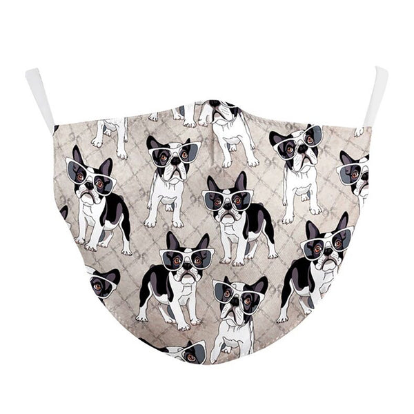 French Bulldog Cover (Filter Pocket + 1 Filter Included) Blu Spot Inc.
