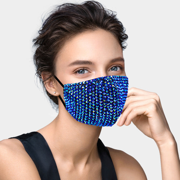 Blue Stone Face Mask Cover (Filter Pocket + 1 Filter Included) Blu Spot Inc.