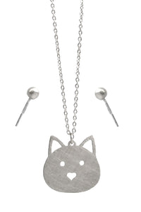 Cat Necklace Set Blu Spot Inc.
