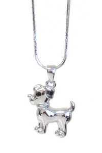 Happy Puppy Dog Necklace Blu Spot Inc.