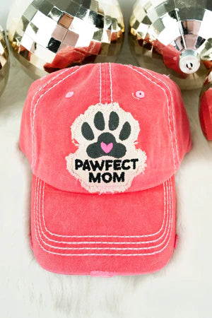 Pawfect Mom Cap (Salmon) Blu Spot Inc.